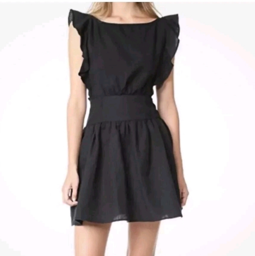 Free People Ruffle Tie-Back Dress Size S NWT